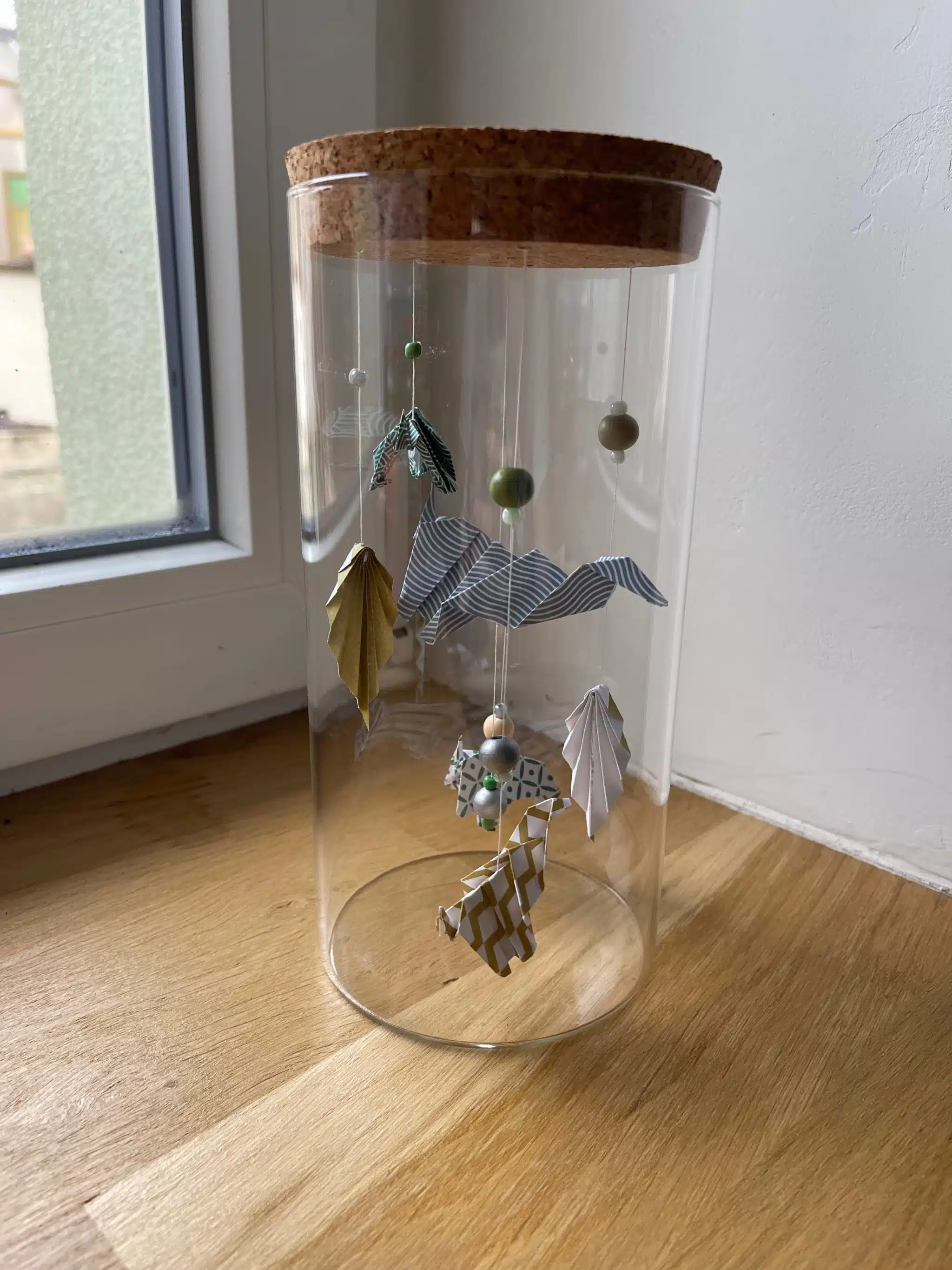 Bocal personnalisé en origami - Cadeau unique et décoratif – Image 3