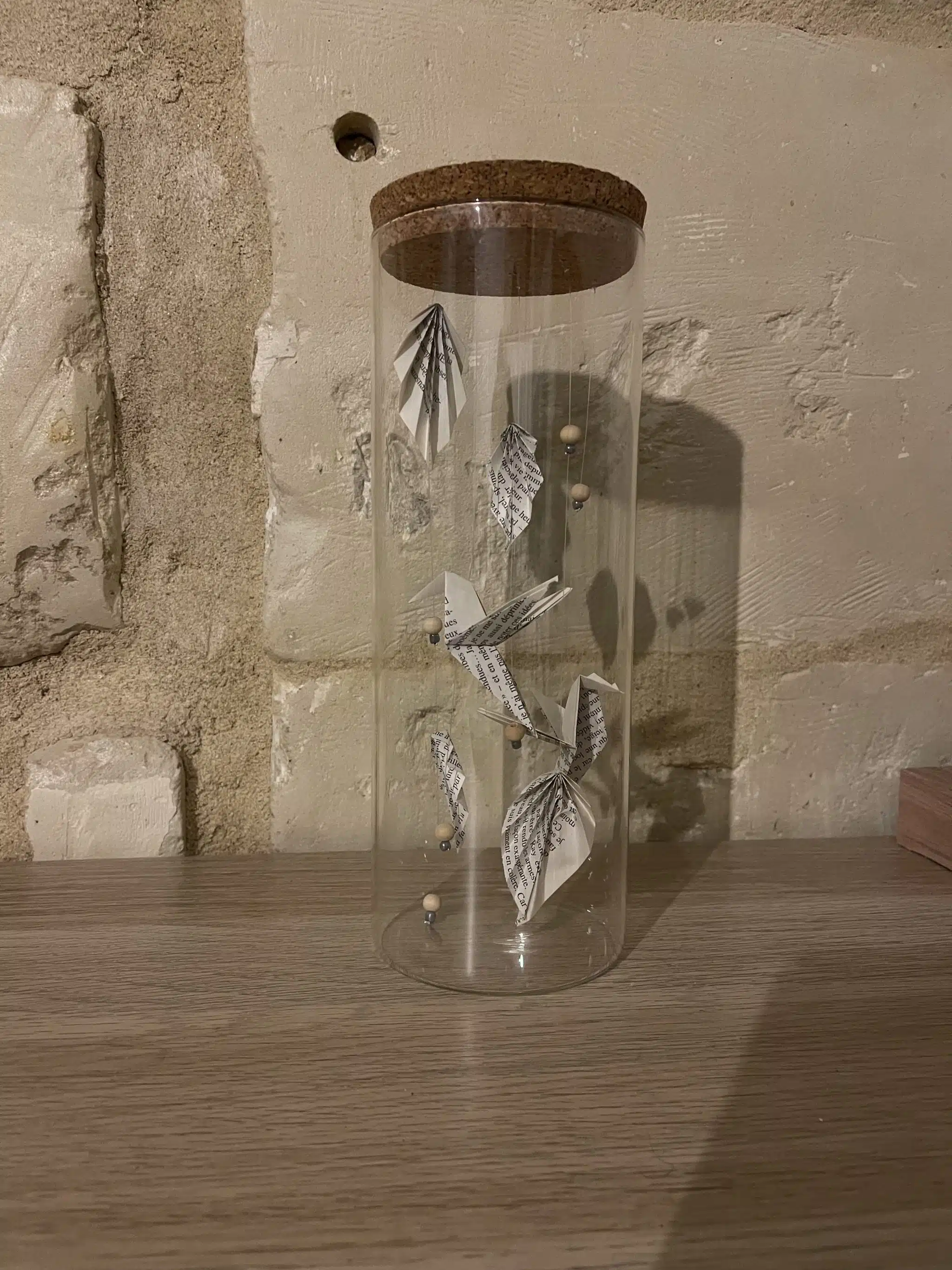 Bocal personnalisé en origami - Cadeau unique et décoratif – Image 2