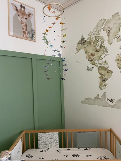 chambre bébé thème nature 2
